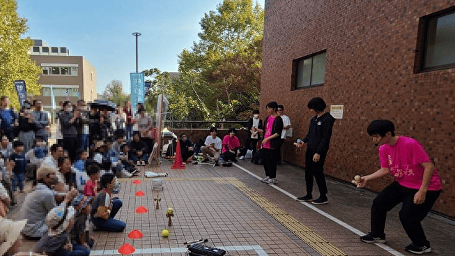 筑波大学ジャグリングサークルSheepの活動写真